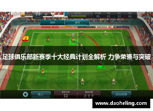 足球俱乐部新赛季十大经典计划全解析 力争荣誉与突破